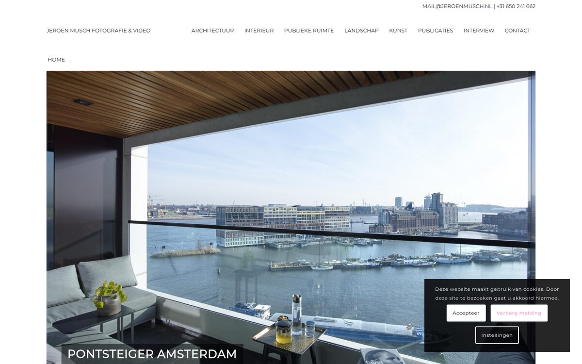 Screenshot of jeroenmusch.nl